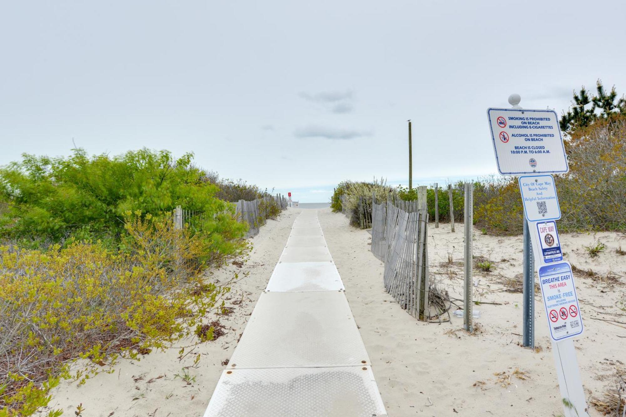 Bright Condo Half-Block To Cape May Beach! Εξωτερικό φωτογραφία